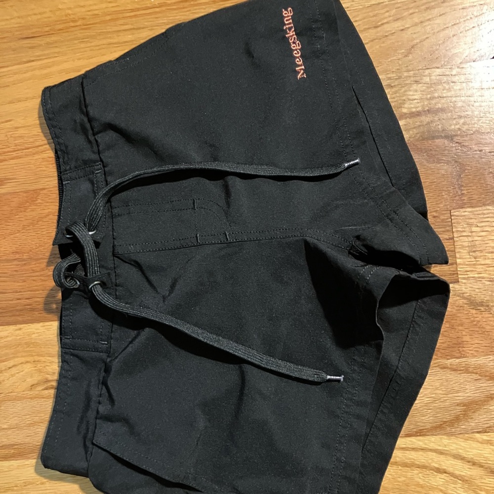 Black Drawstring Shorts